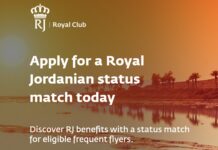 Royal Jordanian status match