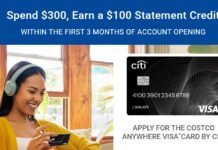 Targeted Costco credit card welcome offer