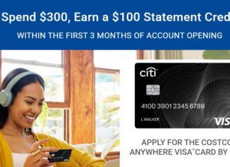 Targeted Costco credit card welcome offer