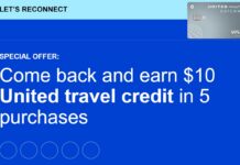 United cardholder spending offer: Earn up to $20 TravelBank Cash United cardholder spending offer