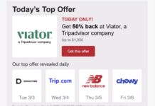 Up to 50% back (maybe more?) at Viator via Capital One Shopping today