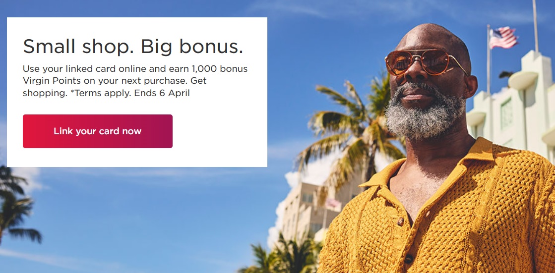 Virgin Atlantic Shops Away shopping portal promotion