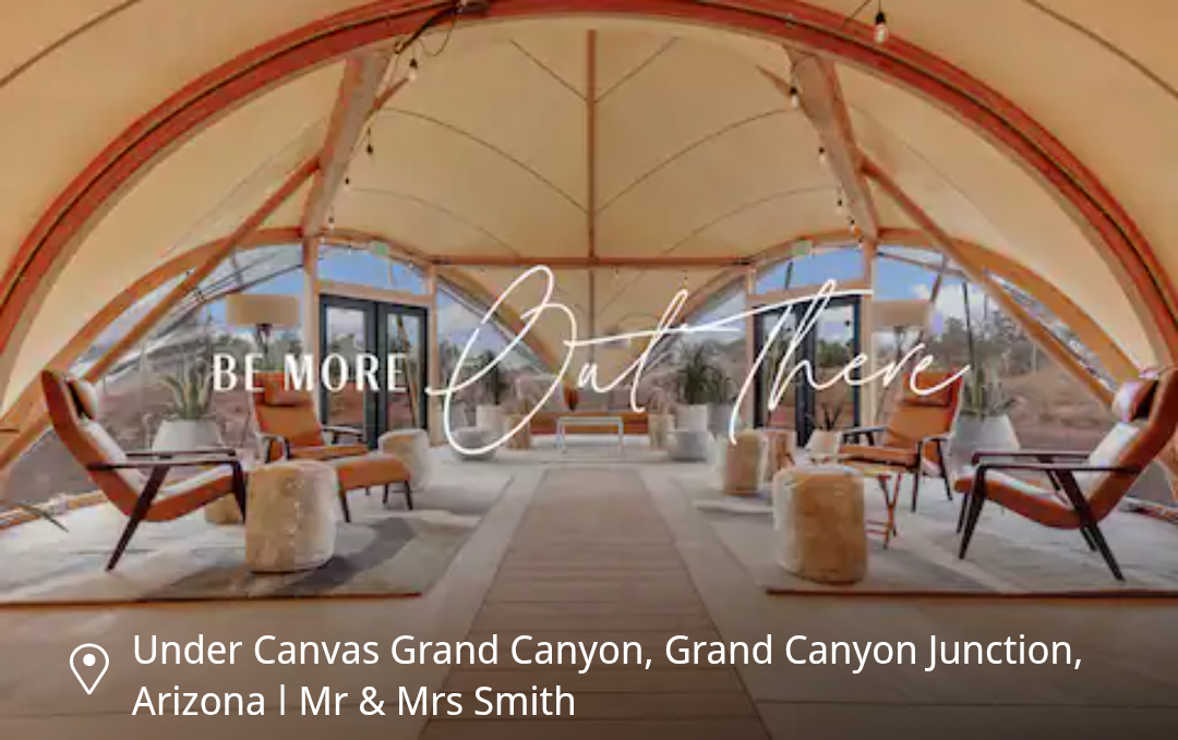 World of Hyatt Under Canvas promotion