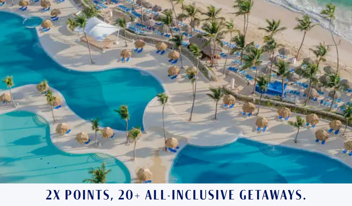 World of Hyatt promotion 2X points at Bahia Principe