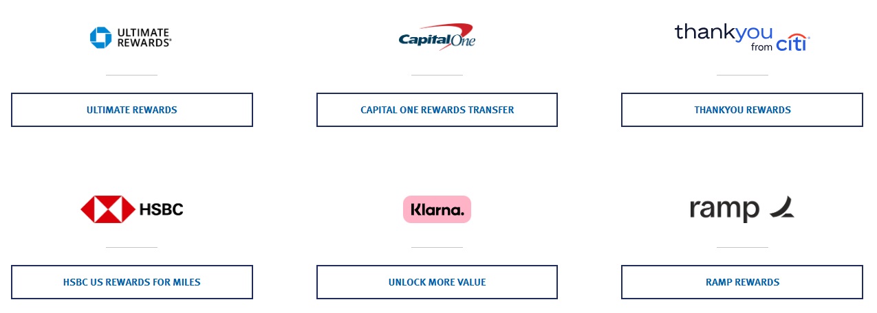 Wyndham Rewards transferable currencies