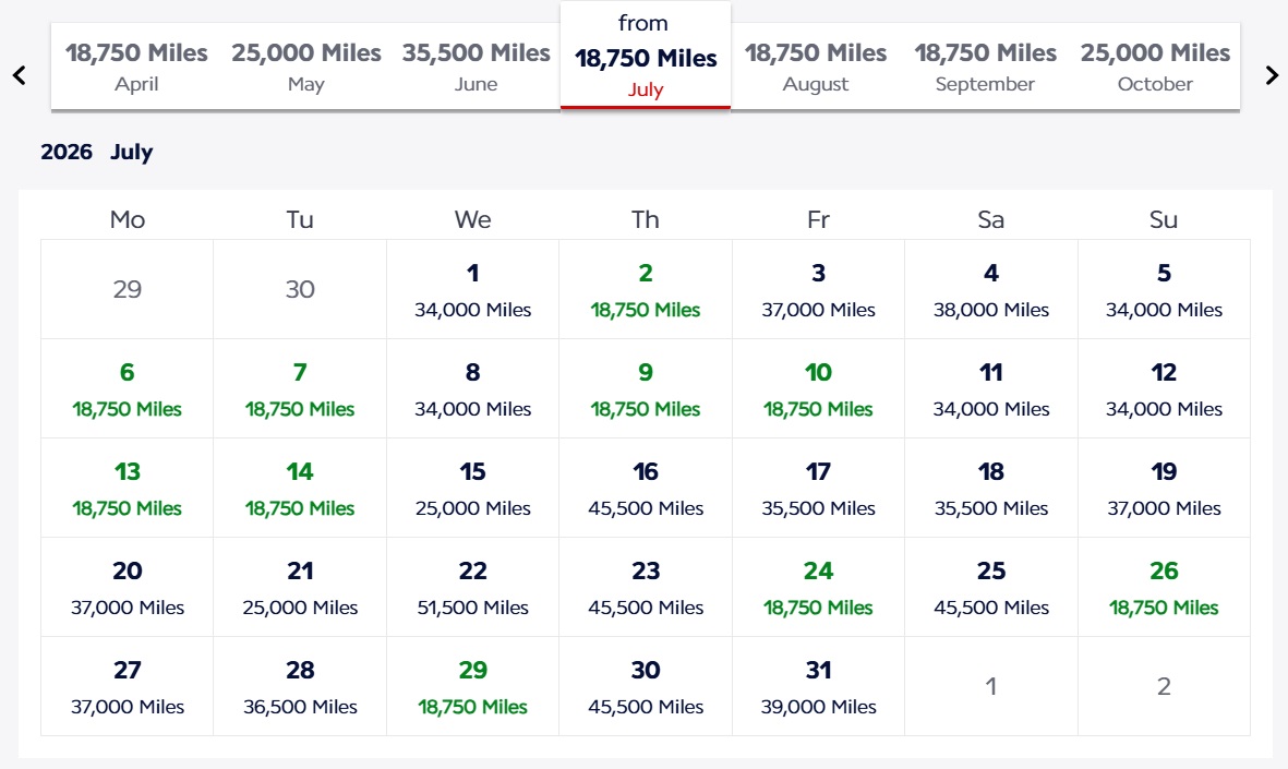 Air France KLM Flying Blue Promo Rewards April 2026 LAX-DUB