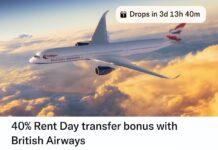 Bilt Rent Day May 2026 Avios transfer bonus
