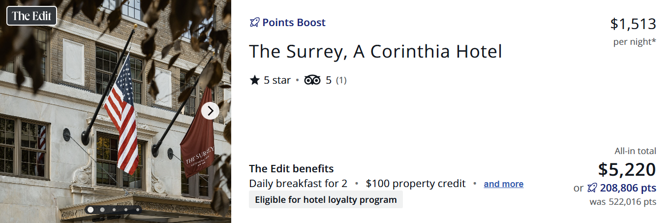 Chase Points Boost - The Surrey