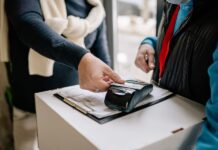 Credit card spend in-store shopping