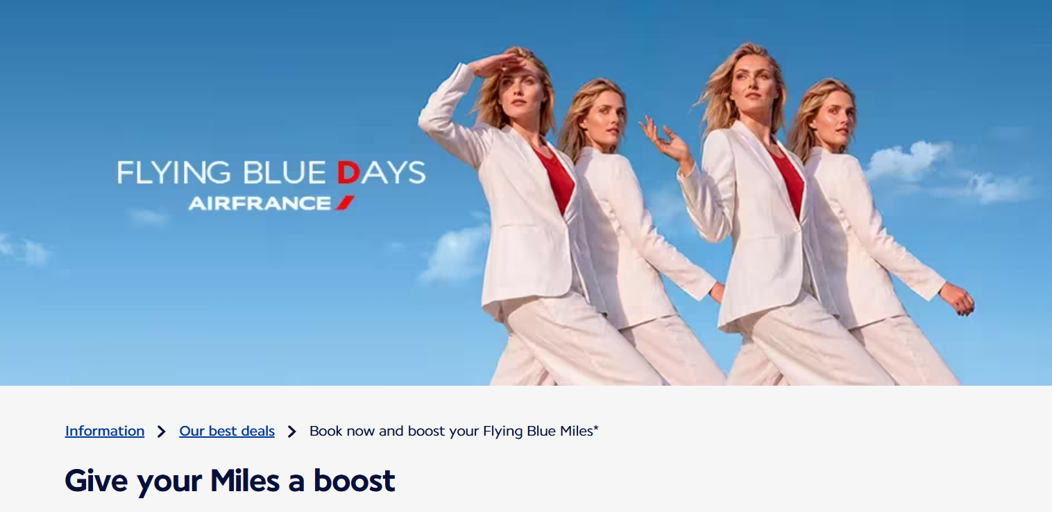 Book Air France/KLM flight from US, earn 10,000 bonus Flying Blue miles