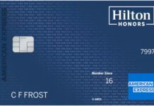 Hilton Honors Surpass credit card