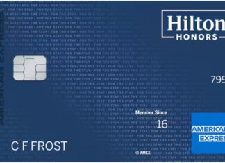 Hilton Honors Surpass credit card
