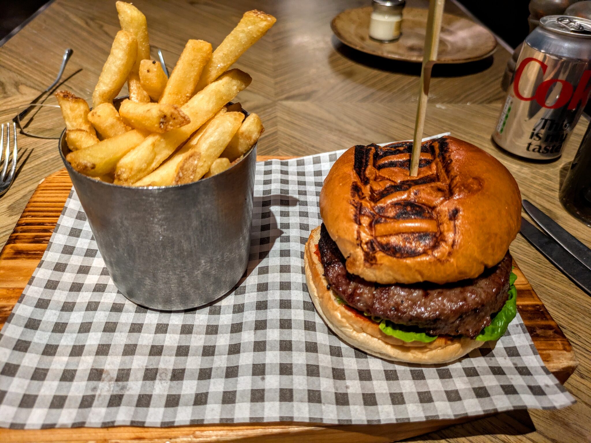 Hilton London Heathrow Airport Terminal 4 - OXBO burger with brown ale rarebit