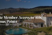 Homes & Villas by Marriott promotion 40K bonus points