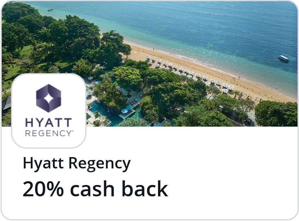 Hyatt Regency Chase Offer: 20% back on up to $250