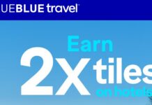 JetBlue TrueBlue Travel 2X Tiles on hotel stays