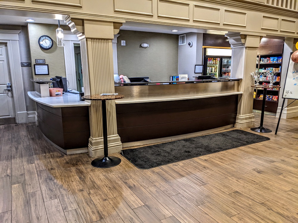 Residence Inn Salt Lake City Downtown Front desk