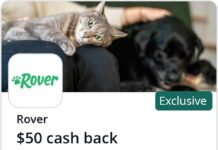 Get $50 back on $100+ pet-sitting booking with Rover Chase Offer Rover Chase Offer