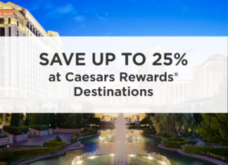 Wyndham Rewards Caesars Rewards promotion 5K bonus points
