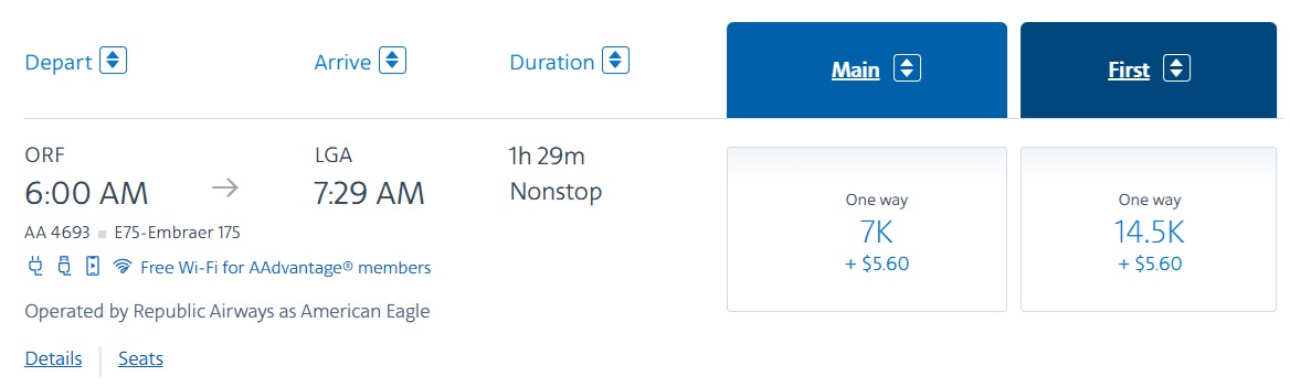 AA example redemption