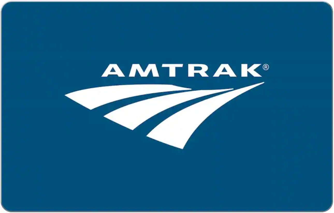 Amtrak gift card