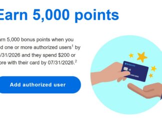 Barclays cobranded cards authorized user offer