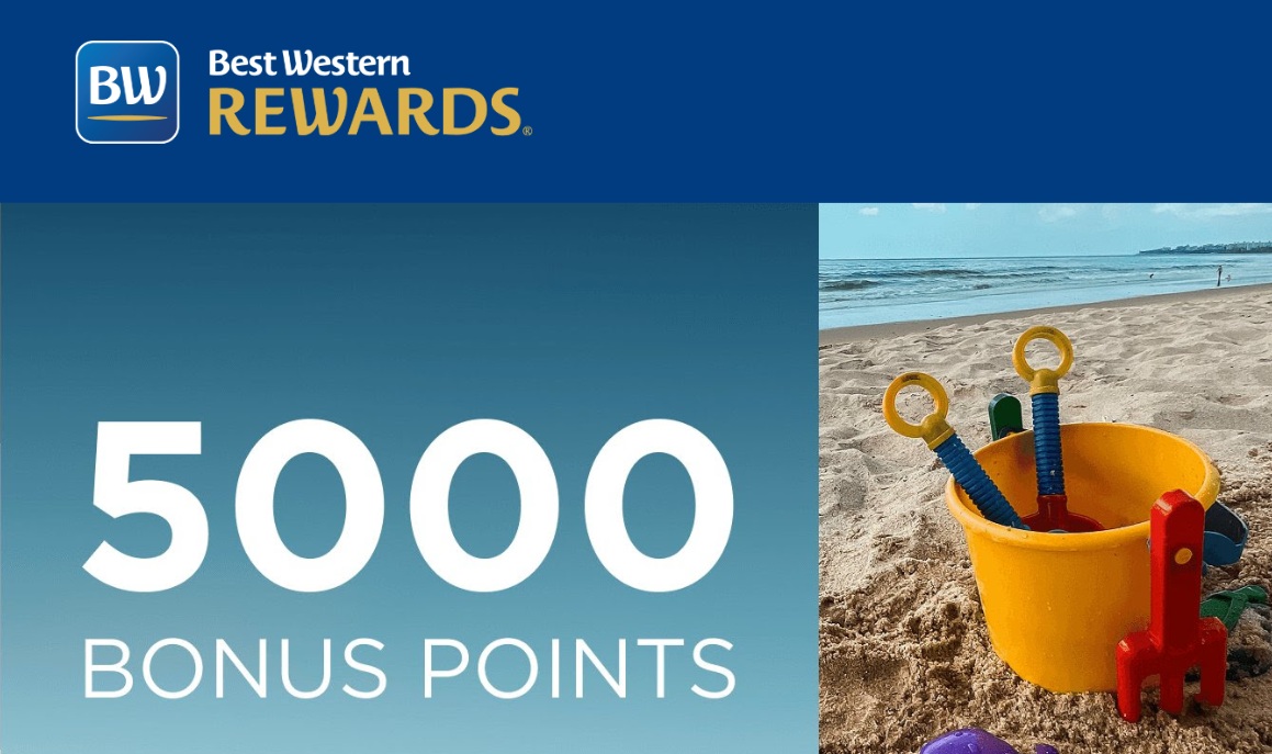 Best Western 5,000 bonus points promotion May 2026