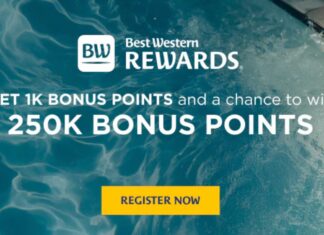 Best Western promo 1K bonus points per night 20K points