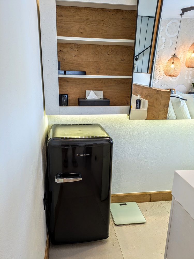 Domes Noruz Chania, Crete - Fridge & more storage