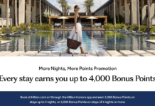 Hilton Honors Summer Promo: 2K bonus points when staying 3 nights, 4K when staying 4