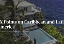 Homes & Villas by Marriott promotion 3x points 5+ nights Caribbean & Latin America