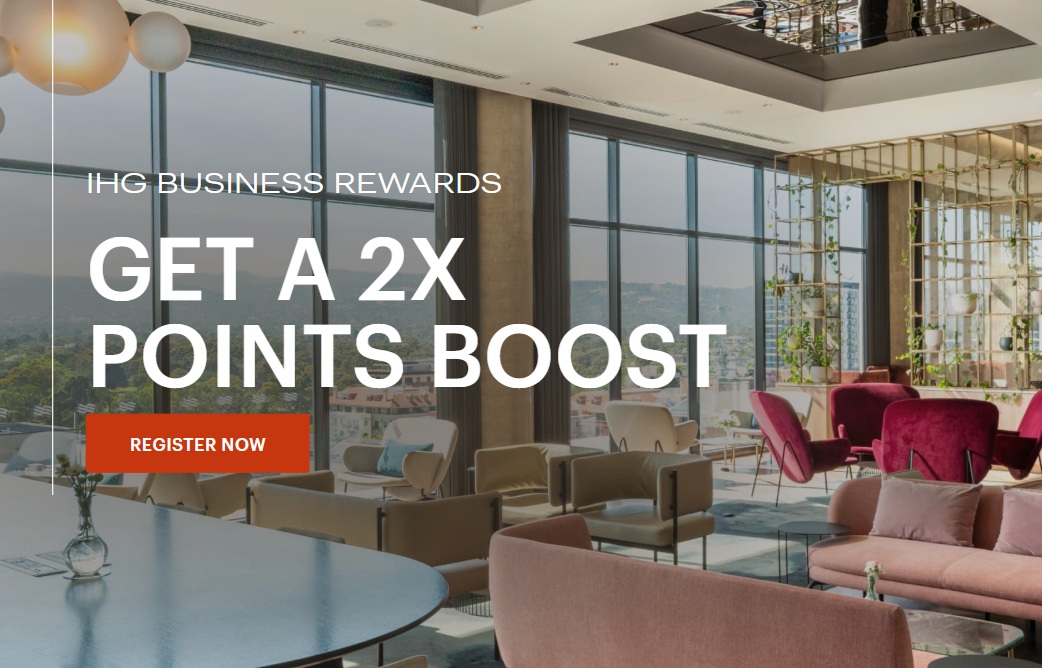 IHG Business Rewards 2X promo
