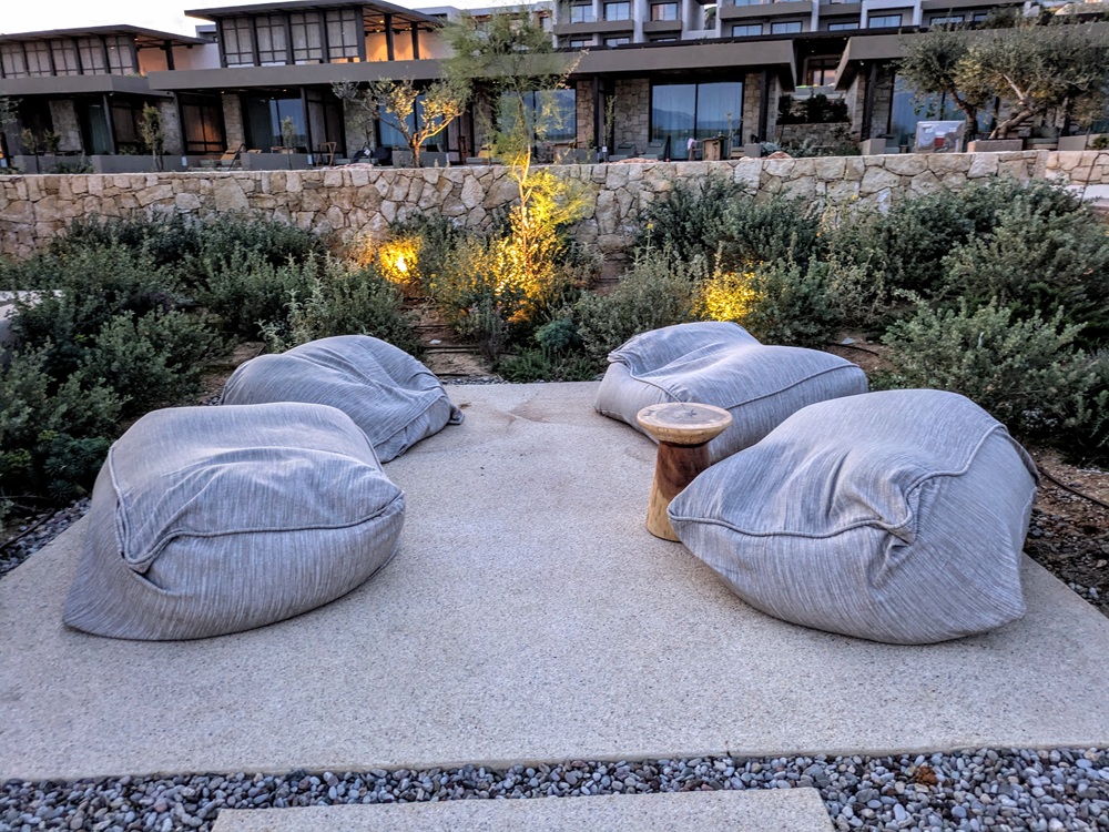 JW Marriott Crete Resort & Spa - Bean bag poolside seating