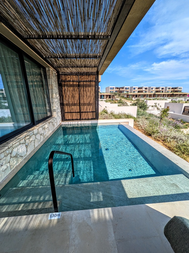 JW Marriott Crete Resort & Spa - Private pool on Executive Suite terrace