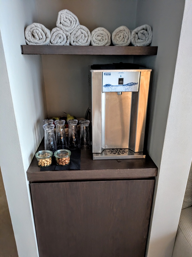JW Marriott Crete Resort & Spa - Spa drinks & snacks