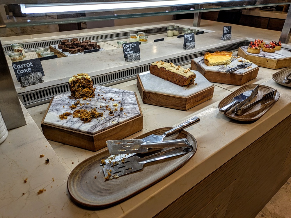 JW Marriott Crete Resort & Spa breakfast - Cakes, pies, & tarts