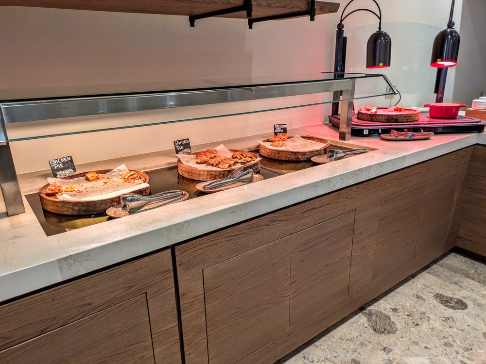 JW Marriott Crete Resort & Spa breakfast - Savory pies