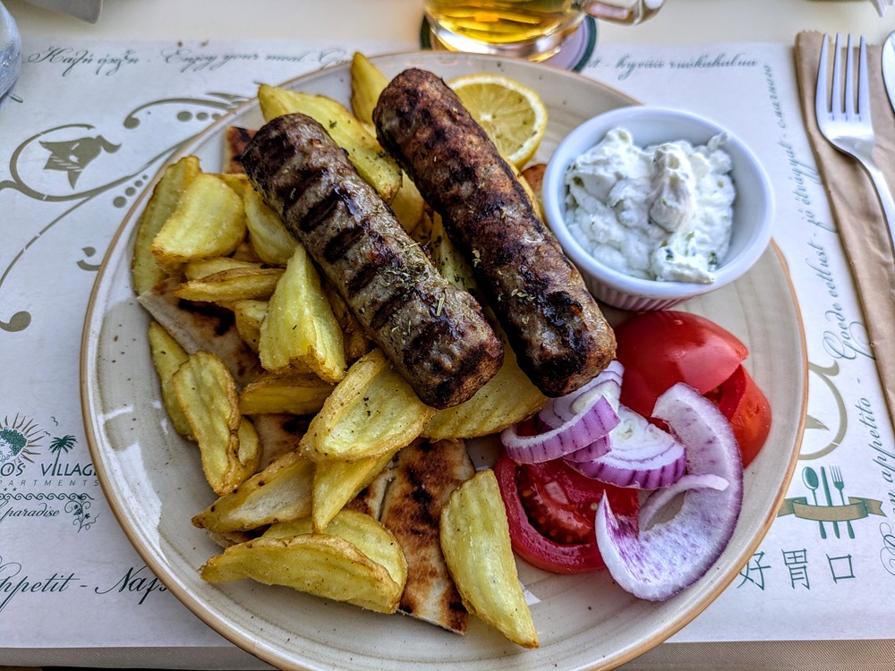 Kebab at Artemis Restaurant
