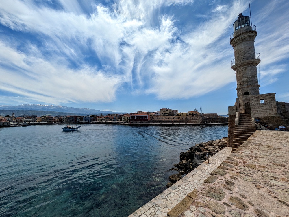 Lighthouse of Chania & the Old Venetian Port of Chania