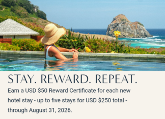 Preferred Hotels $50 hotel certificate promotion