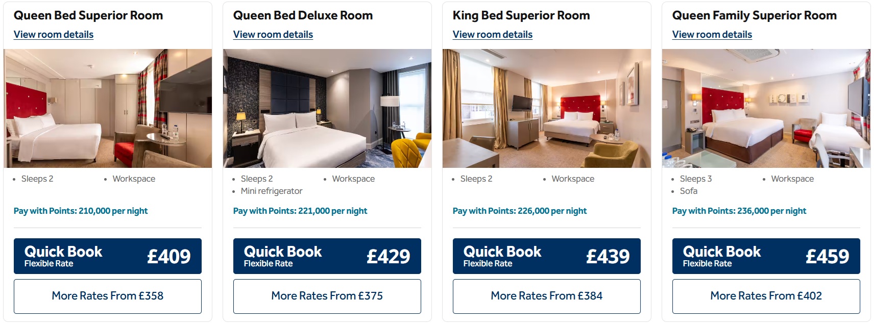 Premium Room Awards at the DoubleTree by Hilton London - West End