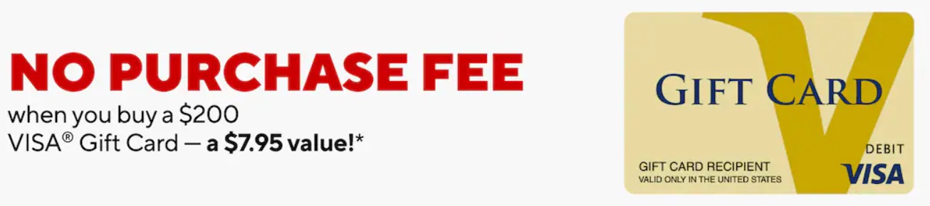 Staples Visa gift card deal