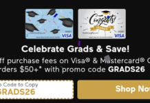 TheGiftCardShop promo code GRADS26