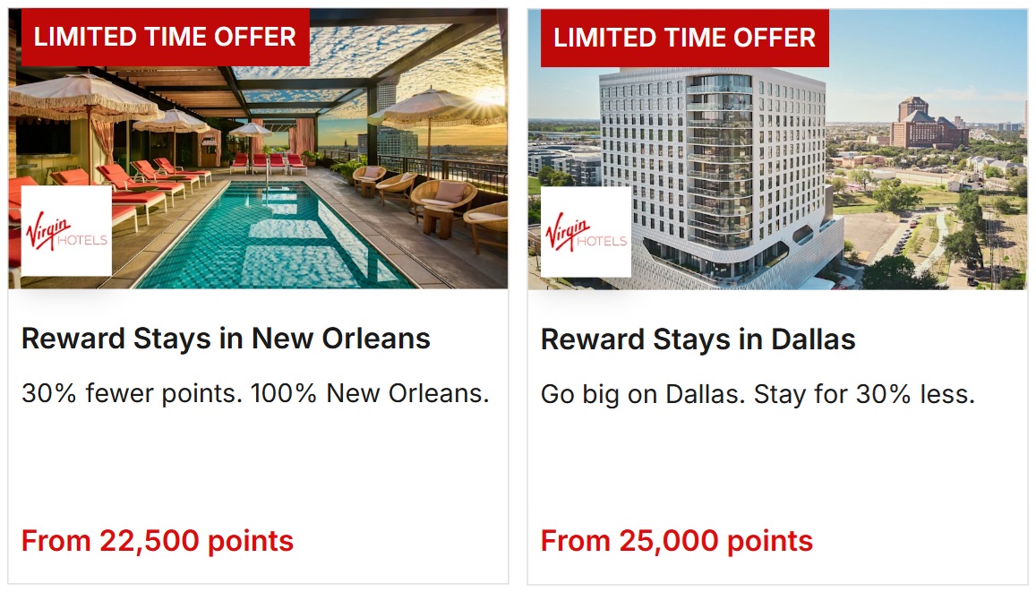Virgin Hotels discounts