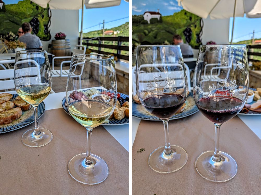 Wine tasting at Anoskeli Winery in Crete