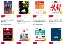 Amazon Prime Day 2026 gift card deals