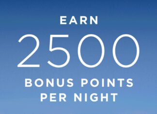 Best Western 2,500 bonus points per night