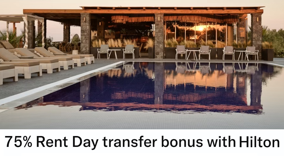 Bilt Rewards Hilton Honors transfer bonus Rent Day July 2026