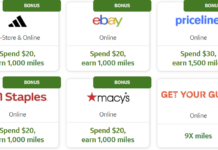 Capital One Offers: Get $10 / 1,000 miles on $20 with eBay, Best Buy, Lowe’s, Home Depot & more