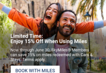 Delta Cars & Stays promotion